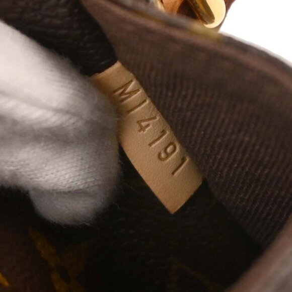 Louis Vuitton Monogram Menilmontant PM Shoulder Bag M40474 MI4191 116212 - Picture 10 of 10